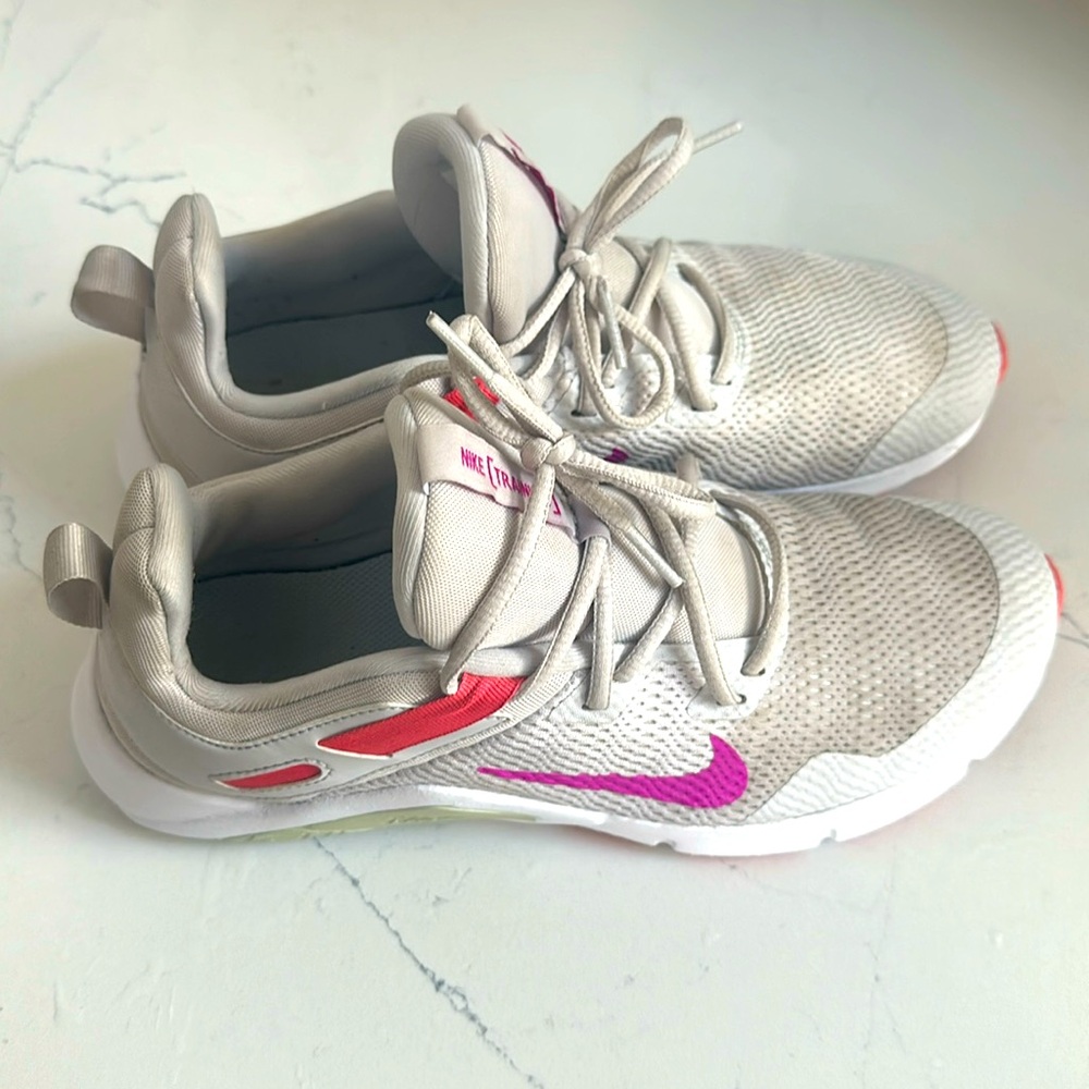 Nike training shoes.